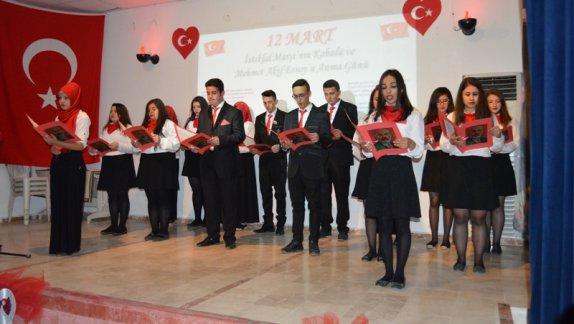 12 Mart İstiklal Marşının Kabulünün 96. Yılını ve Mehmet Akif ERSOY´ u Anma Programı