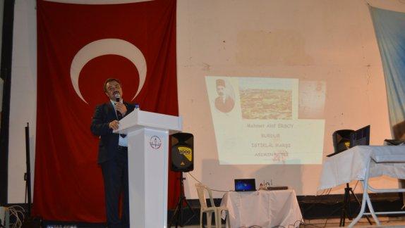 Mehmet Akif ve Gençlik Konulu Konferans
