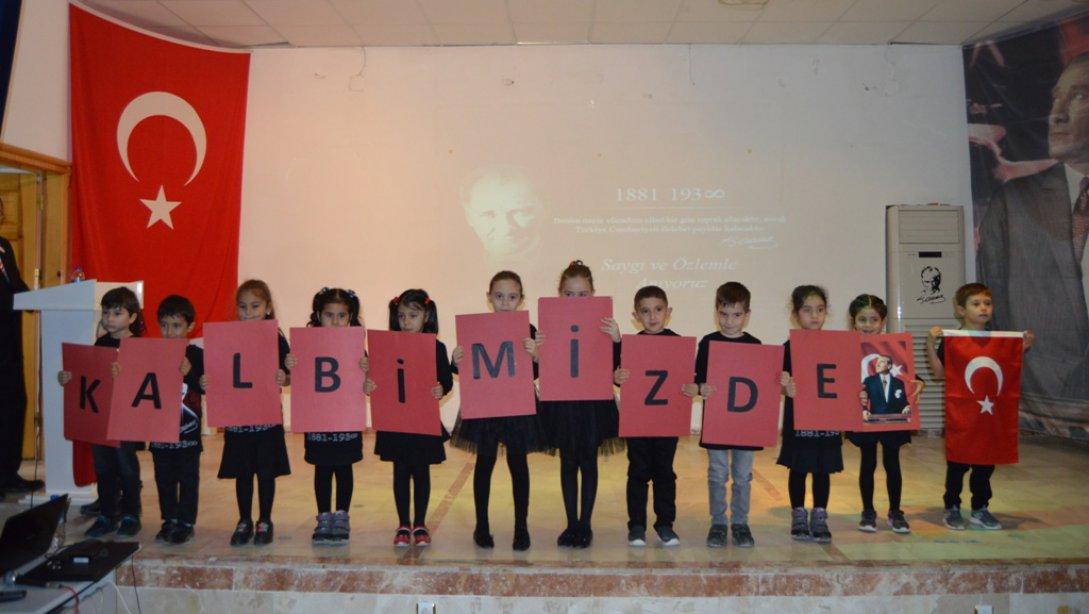 10 Kasım Atatürk'ü Anma Programı.