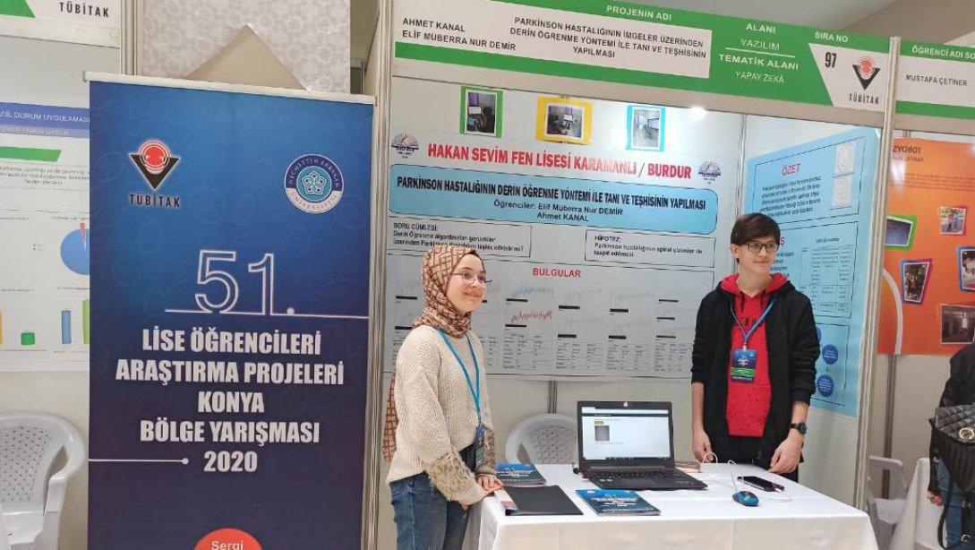 Hakan Sevim Fen Lisesi Öğrencileri TÜBİTAK Proje Yarışmaları Türkiye Finalinde 